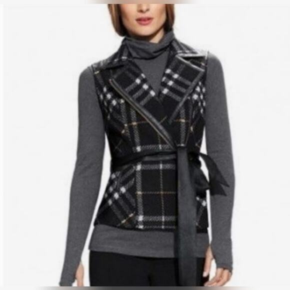 Cabi Grid Vest Moto Style #517 SZ M - Picture 1 of 7